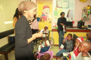 Fozia mohamed gives back to the community